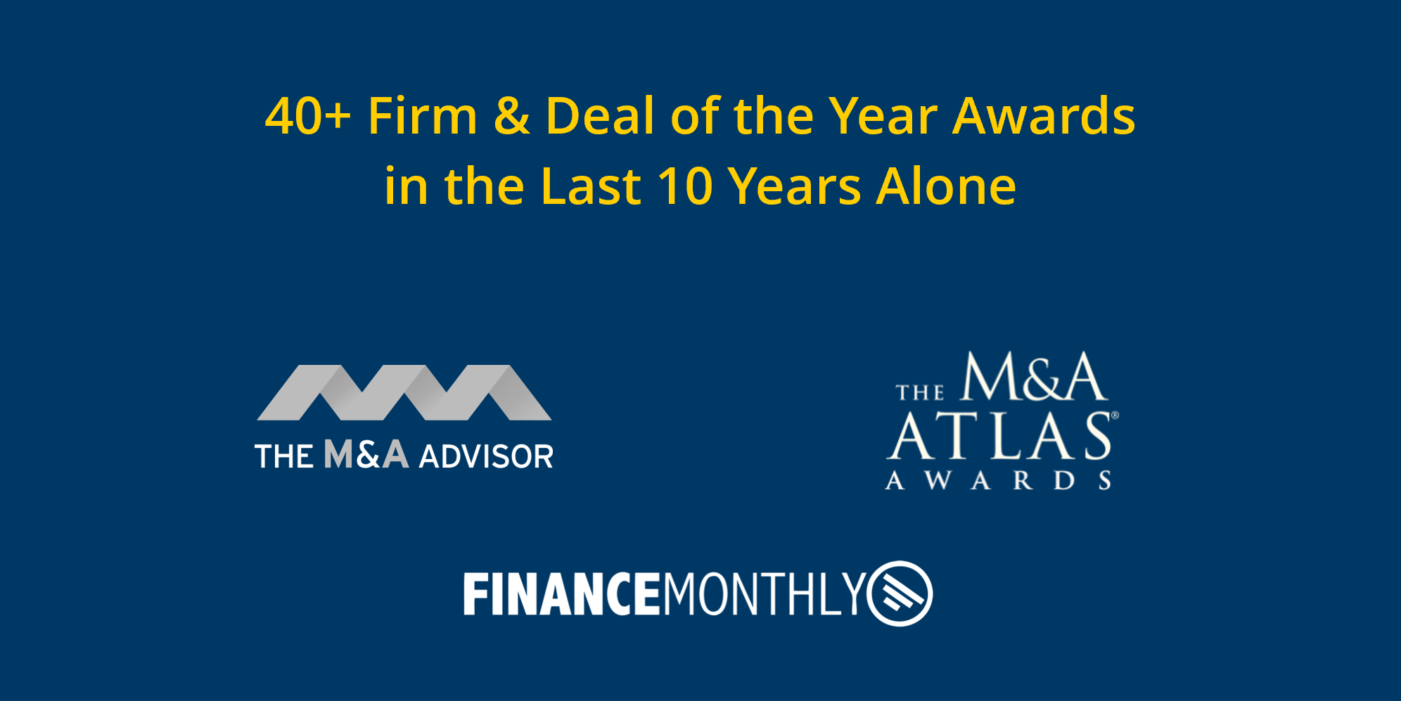 40+ ESOP Firm and Deal of the Year Awards